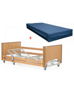 Alerta Lomond Low Bed Oak With Mattress Package