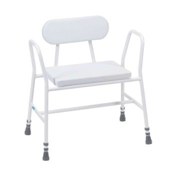 Bariatric Perching Stool with PVC Seat