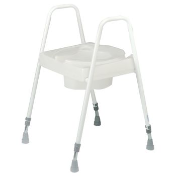 Lincoln Height Adjustable Toilet Seat and Frame