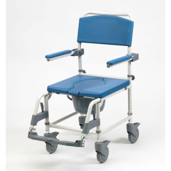 Aston Shower Commode Wheelchair Height Adjustable