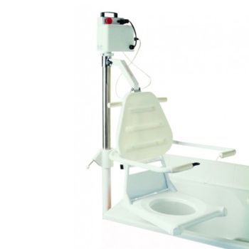 Unihoist Electric bath hoist bath/ commode chair end arm