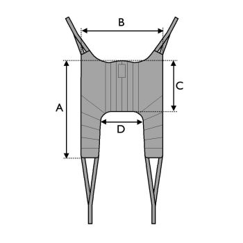 Invacare Universal Standard Sling Polyester