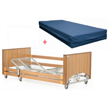 Alerta Lomond Low Bed Oak With Mattress Package Alerta Lomond Low Bed Oak With Mattress Package