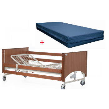 Alerta Lomond Standard Bed Walnut With Mattress Package Alerta Lomond Standard Bed Walnut With Mattress Package