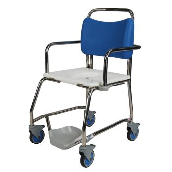 Stainless Steel Heavy Duty Romachair for Concealed Cisterns with Detachable Arms