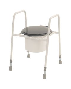 Economy Height Adjustable Toilet Seat and Frame