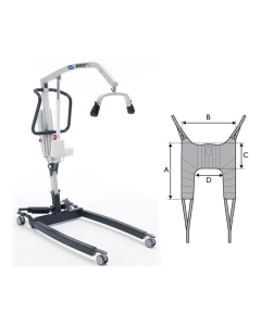 Mobile Patient Hoist and Sling 