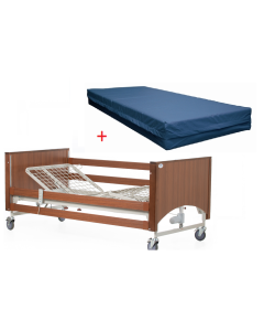Alerta Lomond Standard Bed Walnut With Mattress Package Alerta Lomond Standard Bed Walnut With Mattress Package