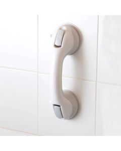 Grey Suction Cup Grab Bar