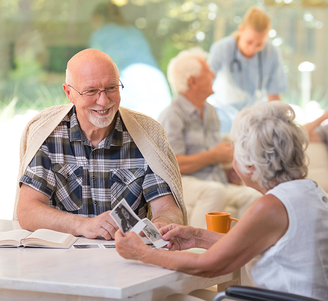 people in carehome